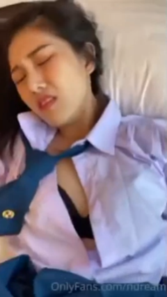 น้องดรีม (ndream) เฟรชชี่ปี 1 โดนรุ่นพี่จับ "เย็ดคาชุด" (สดไม่ถุง) ซอยยับ 